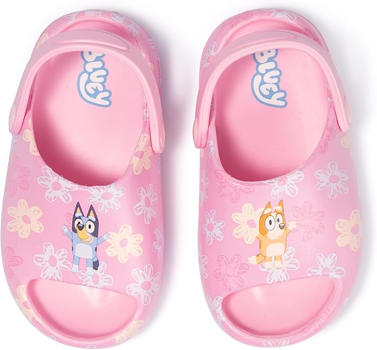 Bluey & Bingo pink clogs